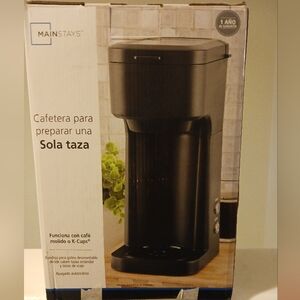 Single Serve Black Coffee Maker - Only Used 3x!
